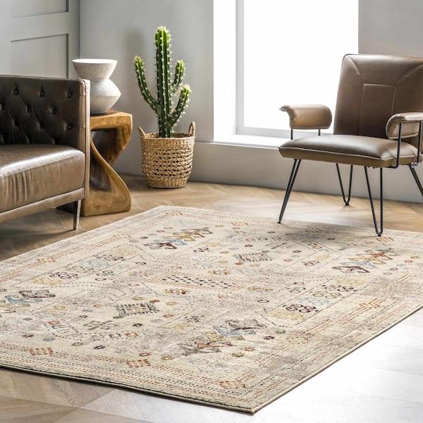 Nuloom Transitional Tribal Jody Area Rug 8ft x 10ft KSRS06A8010 Zoro